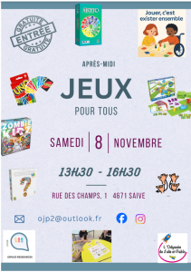 après-midi de jeux pour tous @ EESPCF Saive
